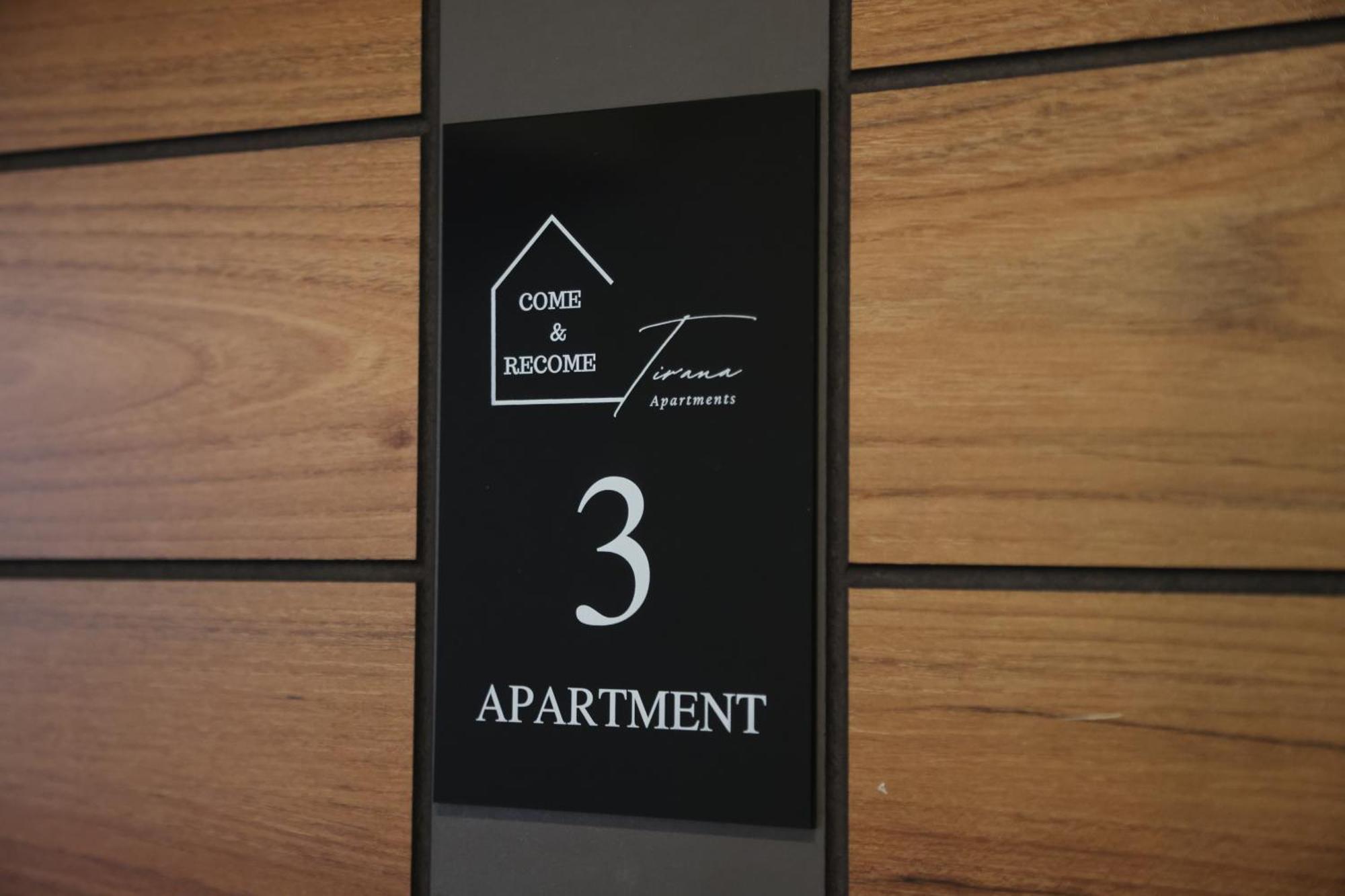 Come&Recome Tirana Apartments المظهر الخارجي الصورة